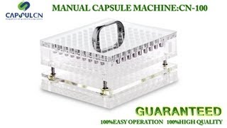 Part 3 Manual capsule filler machines operation videocapsule filling machine for empty capsules [upl. by Dahsra]