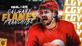 Calgary Flames Franchise In NHL 25 Ep 1 [upl. by Baoj841]