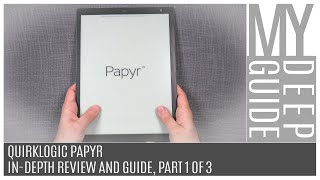 Quirklogic Papyr InDepth Review And Guide Part 1 of 3 [upl. by Dearborn9]