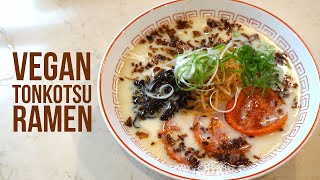 How to Make Vegan Tonkotsu Ramen Recipe [upl. by Earised14]