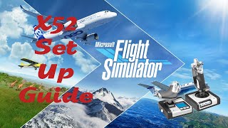 Flight Simulator 2020 X52 Set Up Guide [upl. by Ahseyt]