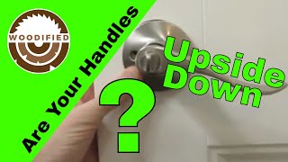 Reverse Lever Door Handle [upl. by Broucek]