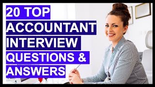 TOP 20 ACCOUNTANT Interview Questions And Answers [upl. by Avigdor192]