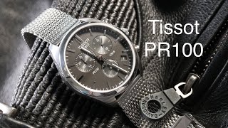 Tissot PR100 Chronograph Watch T1014171105101 Review [upl. by Absa697]