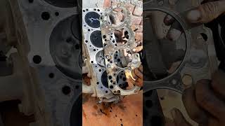 How to open a head gasket Isuzu NkRkashi mechanic viral shot rashidmechanic [upl. by Clovah]