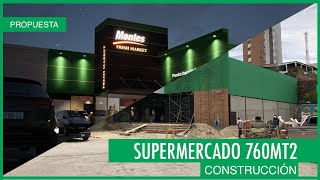 👀Mira El AVANCE De Obra De SUPERMERCADO Montes FreshMarket 764mt2 CúcutaColombia 2020 [upl. by Dryden]