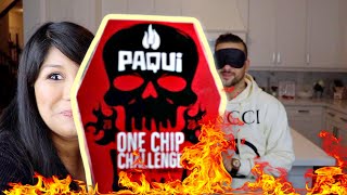 GUESS THAT CHIP PRANK ON BOYFRIEND PAQUI ONE CHIP CHALLENGE 2020 BOYFRIEND PRANK [upl. by Dahsar]