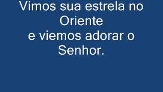 ALELUIA VIMOS SUA ESTRELA NO ORIENTE Aclamação  Epifania do Senhor [upl. by Aihsenod864]