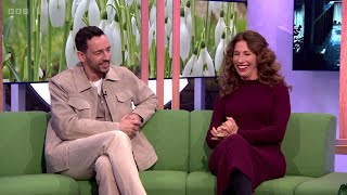 Gaynor Faye Ralf Little Death In Paradise Actor On The One Show 30012024 [upl. by Airpal567]