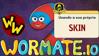 Wormate  Importando e usando sua skin personalizada [upl. by Moorish]