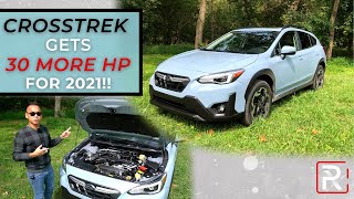 The 2021 Subaru Crosstrek is an Even Better Small SUV [upl. by Torres]