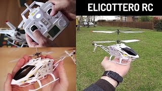 VOLO con ELICOTTERO RADIOCOMANDATO Ultradrone SUPER STABILE [upl. by Ymereg]