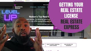 Getting Your Real Estate License Through Real Estate Express 2022 [upl. by Gusella]