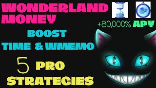 MAXIMIZE TIME APY 🚀 Protips WONDERLAND Money🎩  WMEMO Strategies to BOOST your profits [upl. by Wickner]