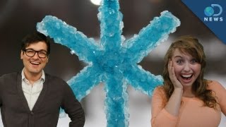 Make Your Own Crystal Snowflakes [upl. by Egiaf730]