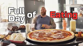 EXTREME STRONGMAN Diet  Full Day of Eating  Hafþór Björnsson [upl. by Nyrok233]