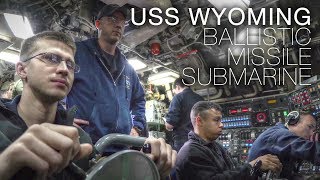 Life Aboard US Navy Ballistic Missile Submarine USS Wyoming – In Stunning 4K [upl. by Fonseca]