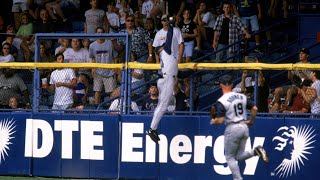 Ken Griffey Jr brings one back at Tigers Stadium [upl. by Eelasor614]