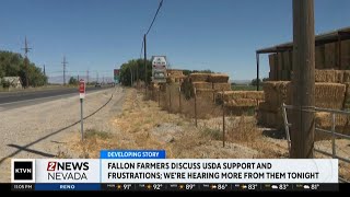 Fallon farmers talk USDA funding for family farms [upl. by Eemla]