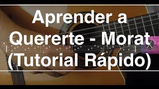 Tutorial Rápido quotAprender a Querertequot de Morat  Guitarra [upl. by Rotkiv]