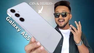 Samsung Galaxy A55 5G Unboxing  Corning Gorilla Glass Victus  IP67 Galaxy AI amp More⚡ [upl. by Mikiso668]