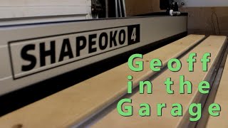 Shapeoko 4 XXL Setup and First Cuts [upl. by Annoyek]