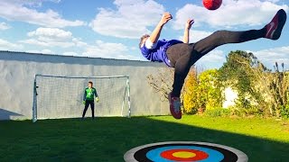 BICYCLE KICK FOOTBALL CHALLENGE [upl. by Magnuson]