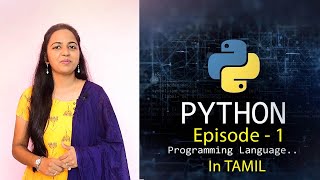 Learn Python in Tamil  Online Course for Beginners by Ancy   Episode1  Python Introduction [upl. by Kahn]