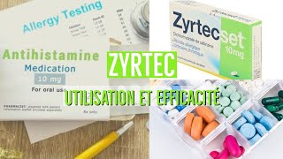 ZYRTEC Cétirizine  TOUT SUR CET ANTIHISTAMINIQUE [upl. by Jacey]