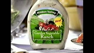 Hidden Valley Ranch Ad Garden Vegetable Ranch 1998 [upl. by Yllehs570]