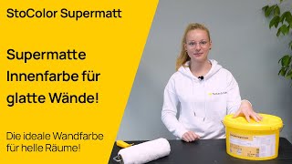 Ideal für helle Räume  StoColor Supermatt [upl. by Halyahs]