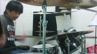 Vandenberg Friday Night drum cover [upl. by Eiroj]