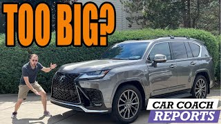 Is the 2022 Lexus LX600 F Sport  the BEST Luxury SUV on the Market [upl. by Furie]