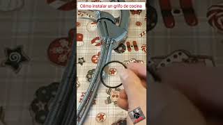 Descubre cómo instalar un grifo de cocina ⚠️ diy bricolajetutorial tips [upl. by Luehrmann]