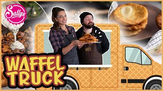 Sturmwaffel und Sally im Foodtruck  Weihnachtsmarkt Rezepte  Sallys Welt [upl. by Frost]