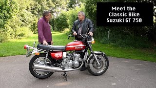 Meet The Classic Bike Suzuki GT750 [upl. by Augy]