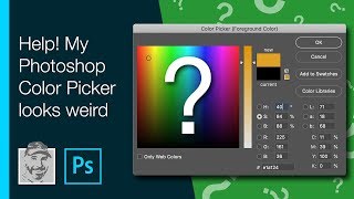 Help My Photoshop Color Picker looks weird [upl. by Ruddy]