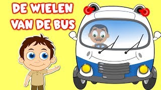 Nederlandse kinderliedjes  De wielen van de bus etc [upl. by Annaer]