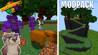 MODPACK y Mapa Completo del DEDSAFIO 2  Tutorial  Descarga  Como hacer un servidor como dedsafio [upl. by Yme]