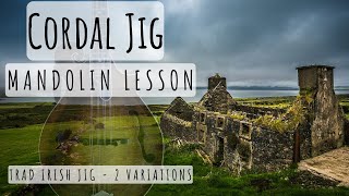 Cordal Jig Mandolin Lesson [upl. by Rosena]