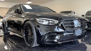 2021 Mercedes Benz S 580  Forgiato custom forged wheels [upl. by Miun]