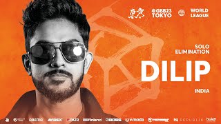 Dilip 🇮🇳  GRAND BEATBOX BATTLE 2023 WORLD LEAGUE  Solo Elimination [upl. by Ahsatin374]