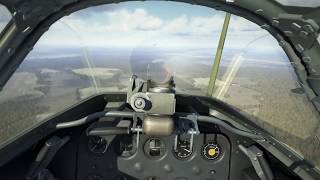 IL 2 Sturmovik Battle of Stalingrad Scramble mission VR Cockpit view [upl. by Hoagland907]