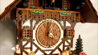 Triberg Cuckoo Clock  Hermle 42000 [upl. by Ralat]