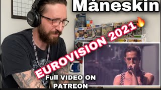 METALHEAD REACTS Måneskin  EUROVISION 2021 ZITTI E BUONI [upl. by Ahsemot]