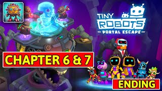 Tiny Robots Portal Escape Chapter 6 amp Chapter 7 Gameplay Walkthrough 3 Stars [upl. by Ettevets]