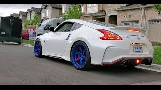 Nissan 370z Motordyne Exhaust w ART Pipes  Better than your TOMEI [upl. by Powe]