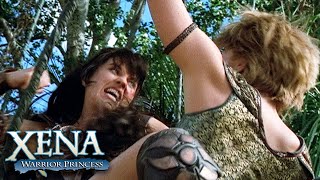 Xena and Najara Vine Fight  Xena Warrior Princess [upl. by Tillford]