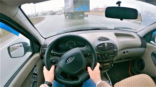 2011 LADA KALINA  POV Test Drive [upl. by Oaht]