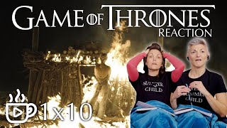 FIRST TIME WATCHING  Game of Thrones S1E10 Fire amp Blood  Reaction amp Review [upl. by Ettelrats]